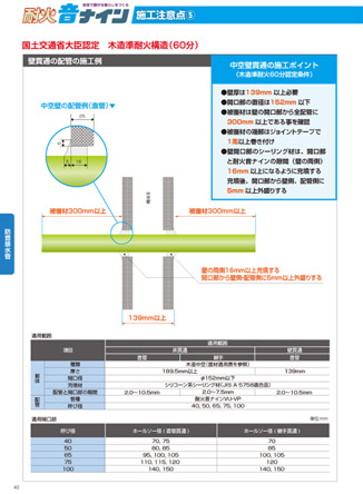 耐火音ナイン 施工手順